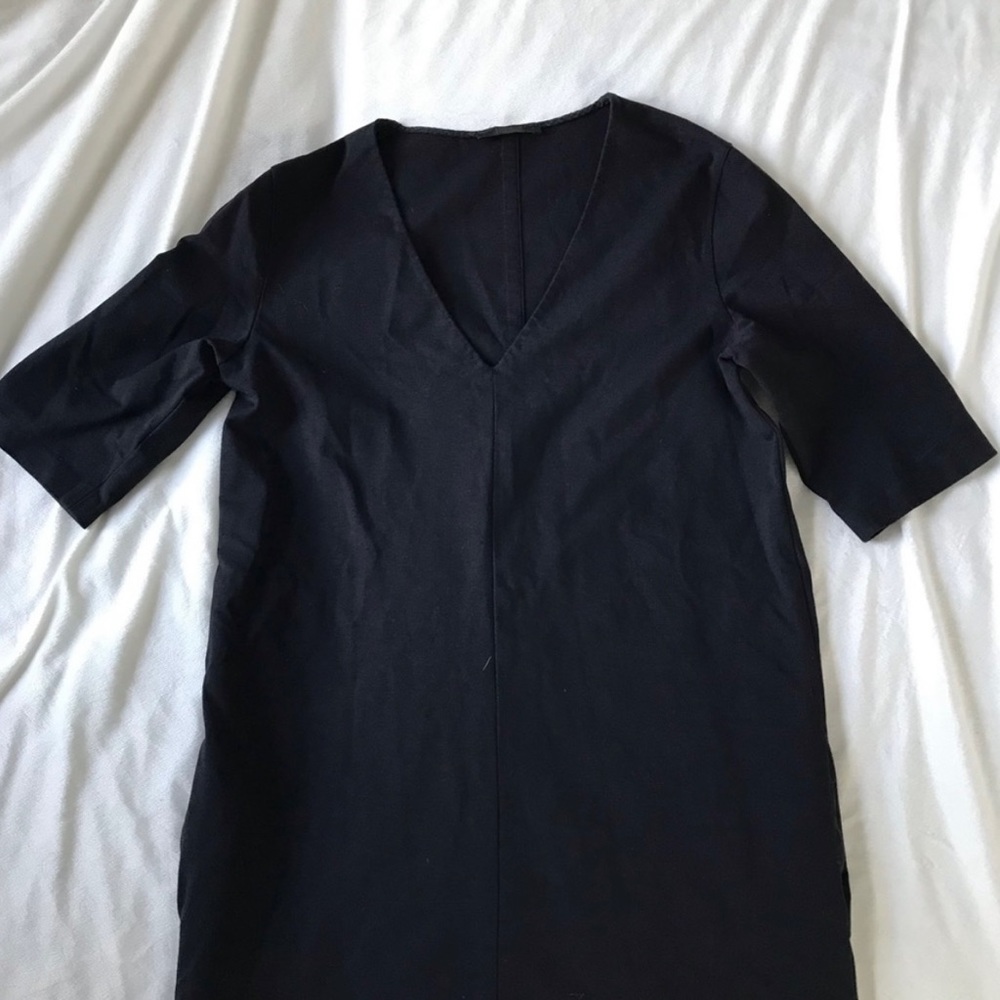 THE ROW ESSENTIALS BLACK DRESS SIZE S MSRP $1280